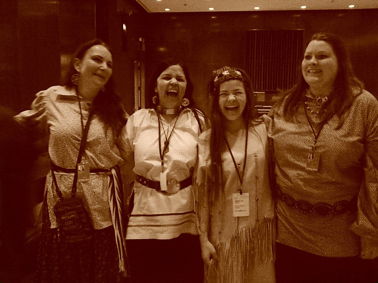 Delegates at the United Nations Permanent Forum on Indigenous Issues