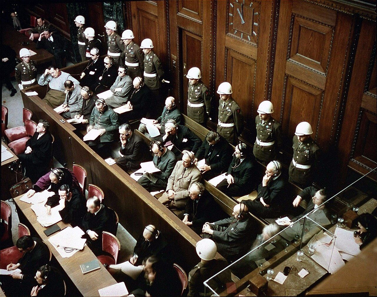 The Nuremberg trials, 1945&ndash;46, where defendants argued that their acts had been legal under German law &mdash; and lost.