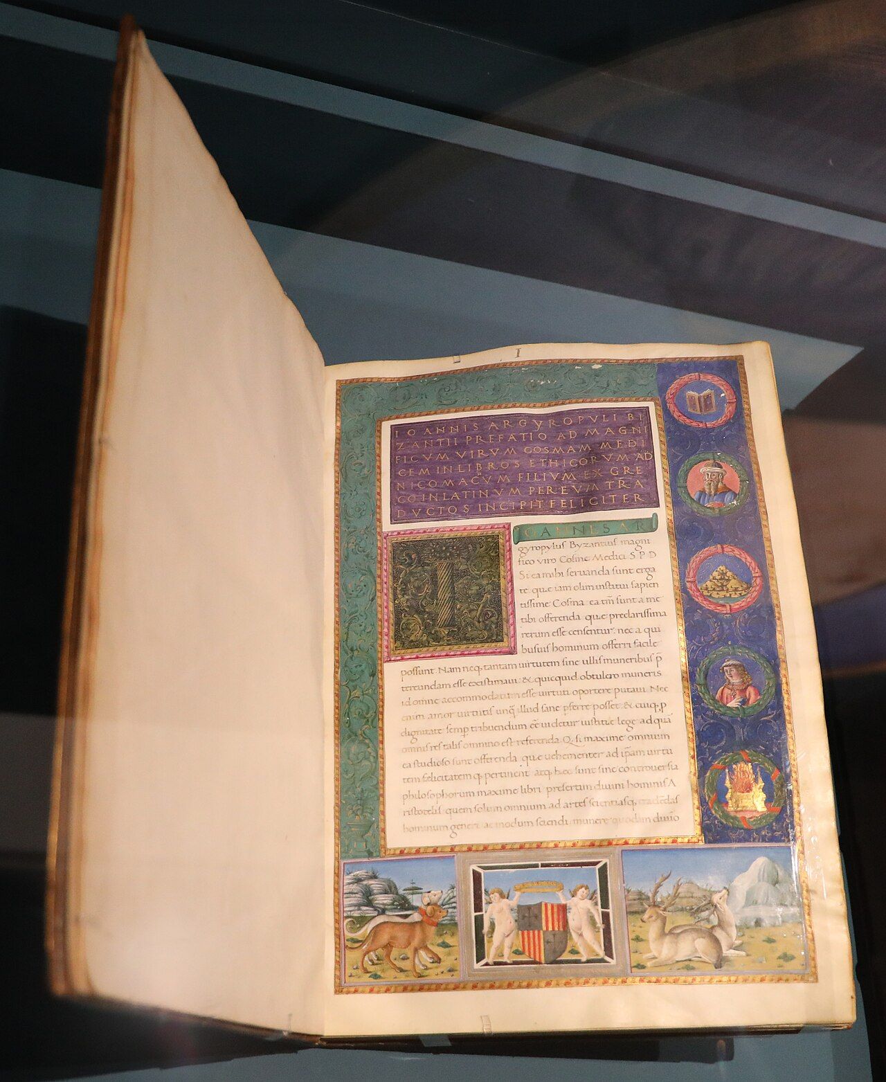 A fifteenth-century Latin manuscript of the Nicomachean Ethics, the route by which Aristotle&rsquo;s account of character reached medieval Europe.