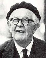 Portrait of the developmental psychologist Jean Piaget
