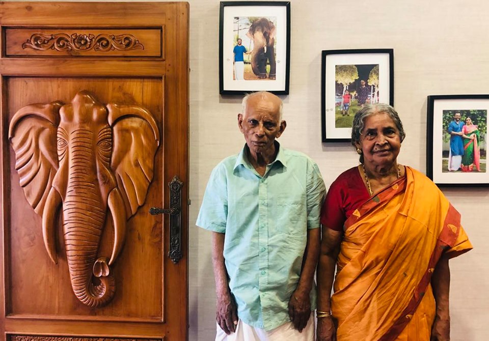 A multigenerational Kerala Nair family portrait